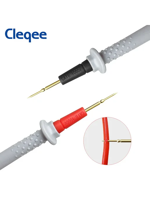 CLEQEE P1506 Тестовые щупы для мультиметра, 2 шт, 2 шт, фото 3