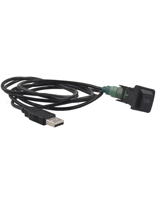 Нет бренда Автомобильный USB-адаптер «сделай сам», аудио USB-кабель, пе, вариант, фото 3