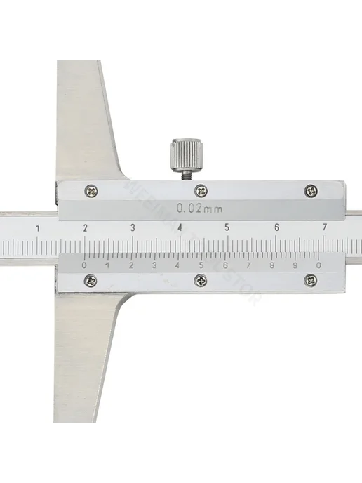 Tooleye Штангенциркуль глубиномер 0-150 200 300 мм, вариант, фото 5