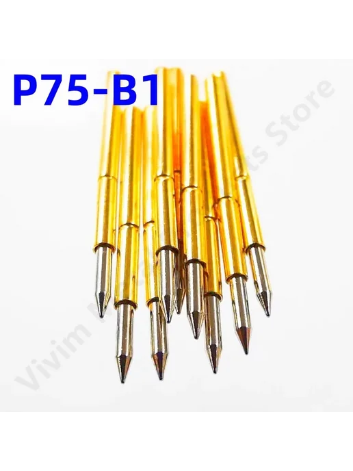 Нет бренда Пружинный тестовый щуп P75-B1-40g 100PCS, 140 г, 100 шт