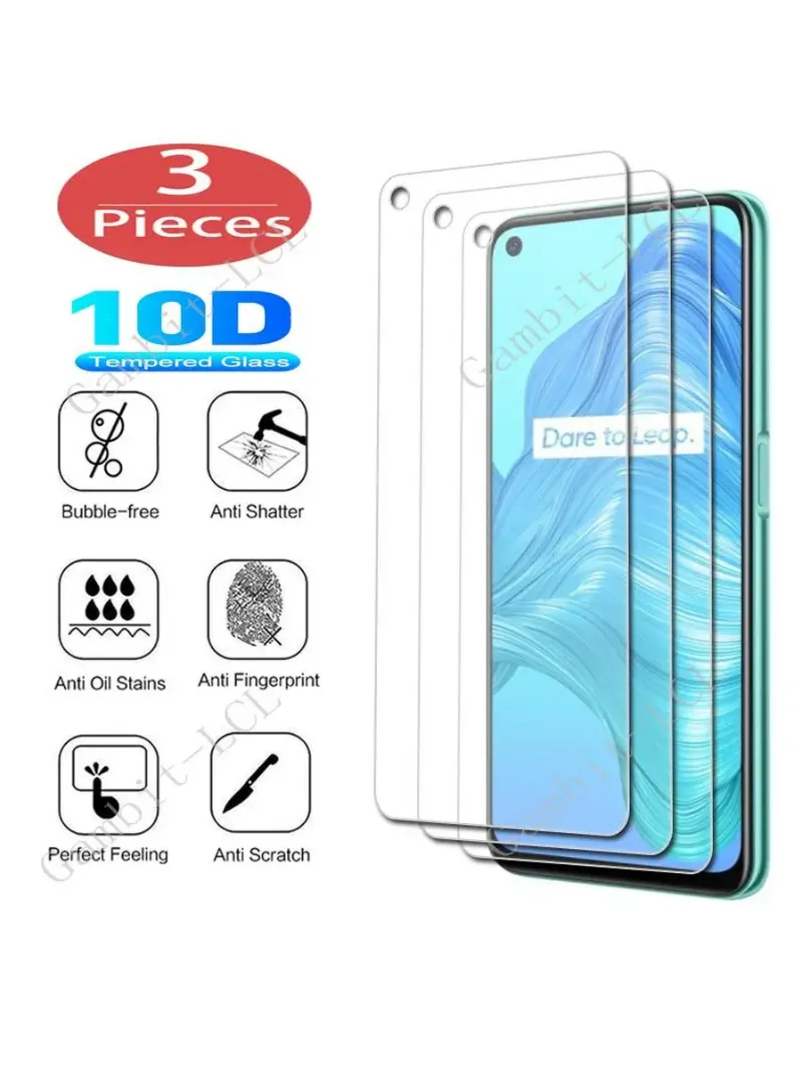 Защитное стекло для Realme Narzo 30 4G (3 шт.) Gambit-LCL 1037761445 ...