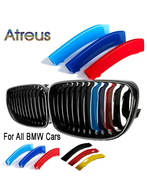 Atreus Накладки на переднюю решетку для BMW 2020 X1 7bars, 2020x1, фото 2
