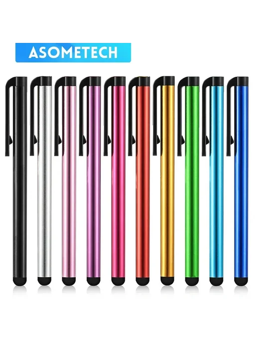 ASOMETECH Универсальный стилус для планшета и телефона 2 PCS Black, 2 шт, фото 2