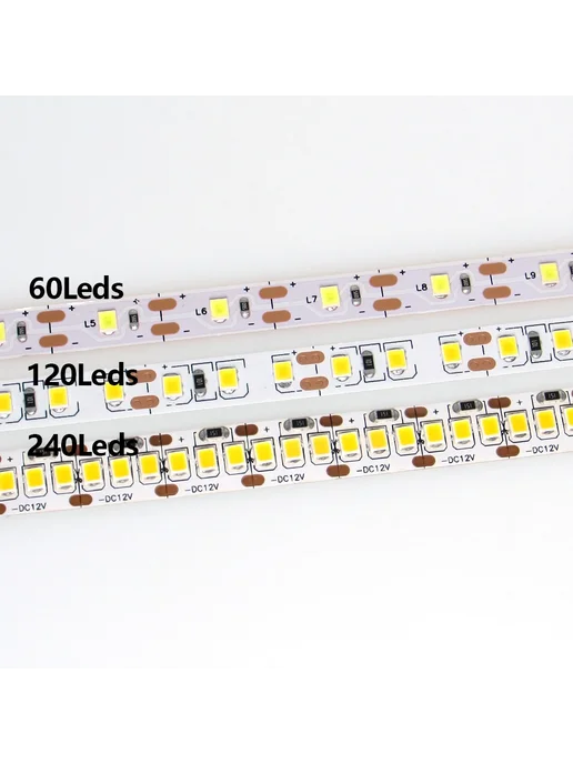 HICCIN Светодиодная лента 220В Warm White 6m 240LED м, белый, в упаковке 100 г, фото 2