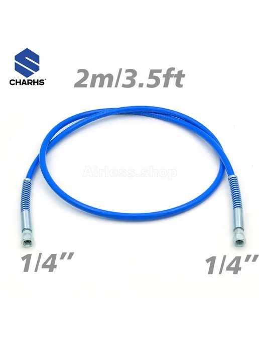 charhs синий шланг высокого давления 42см, 1 4", синий, фото 6