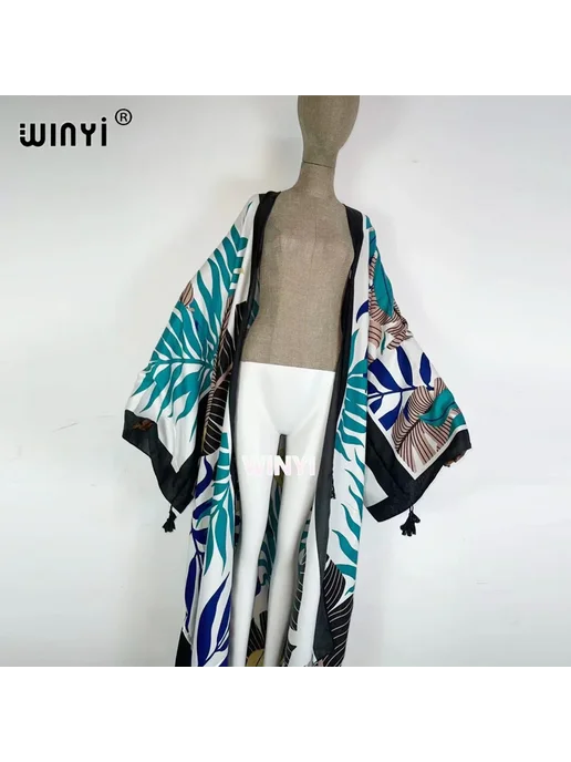 winyi Женское кимоно цвет 2, вариант, фото 5