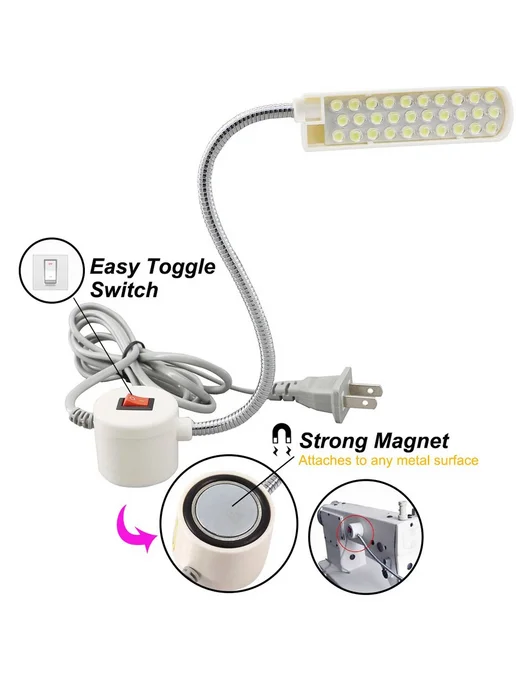 Xsky Светодиодный светильник магнитный 20LED, EU plug, вариант, фото 5