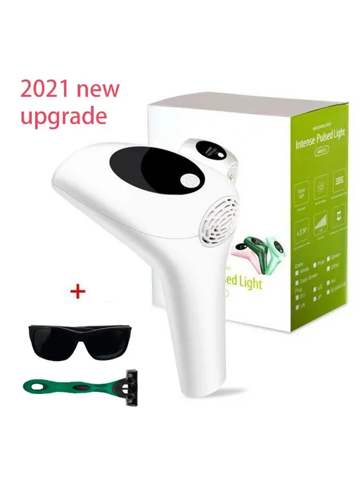 kodo Эпилятор IPL 900000 импульсов ДжП 2023-White, белый