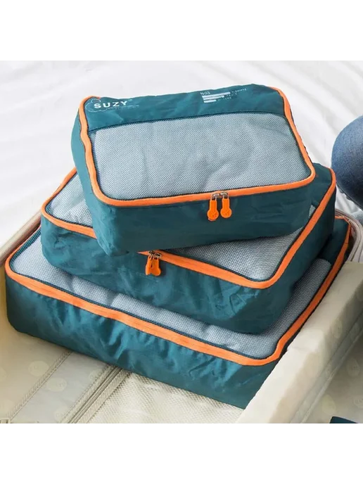 LIYIMENG набор водостойких органайзеров 7pcs-Navy, синий, фото 3