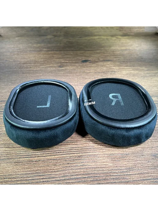 Нет бренда Амбушюры бархатные 90X70MM для наушников AKG, HifiMan, ATH, черный, фото 3
