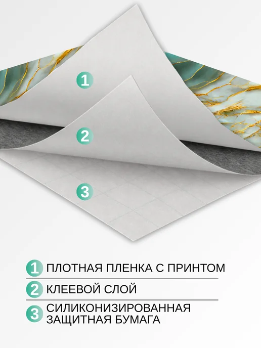 FRAYS DECOR Пленка самоклеящаяся для мебели и кухни, голубой, фото 3