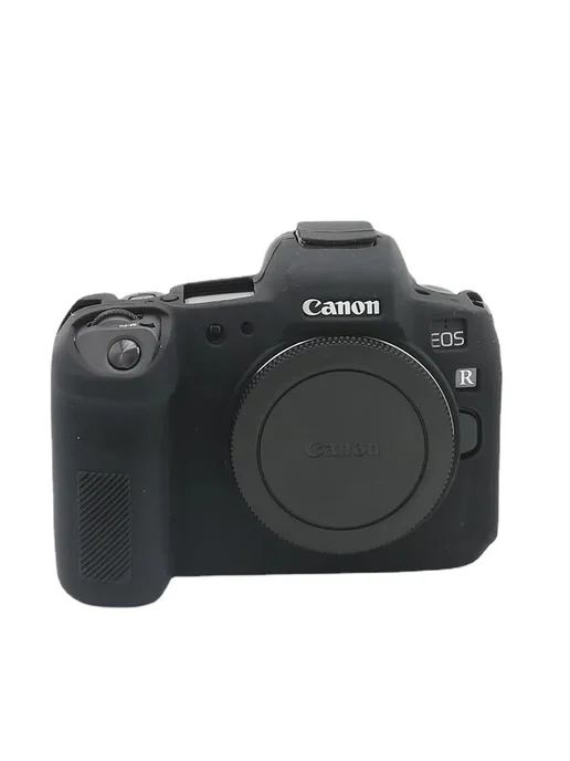 RYH Силиконовый чехол для Canon EOS R камуфляж, красный, фото 3