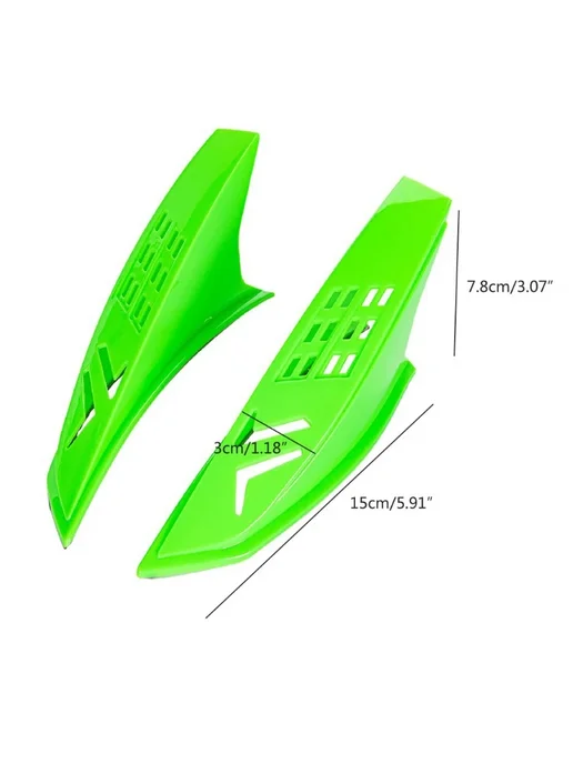 CVBNVN Декоративный шлем для мотоцикла или велосипеда Green 2 шт, 2 шт, фото 7