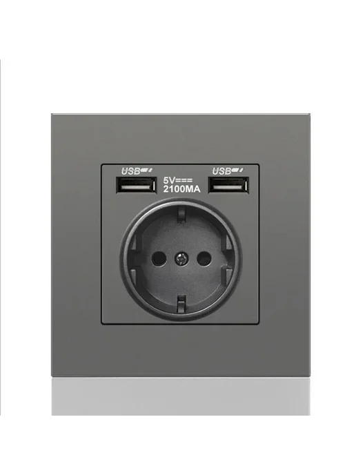 Dani Настенная розетка европейского стандарта с USB-зарядкой для, вариант