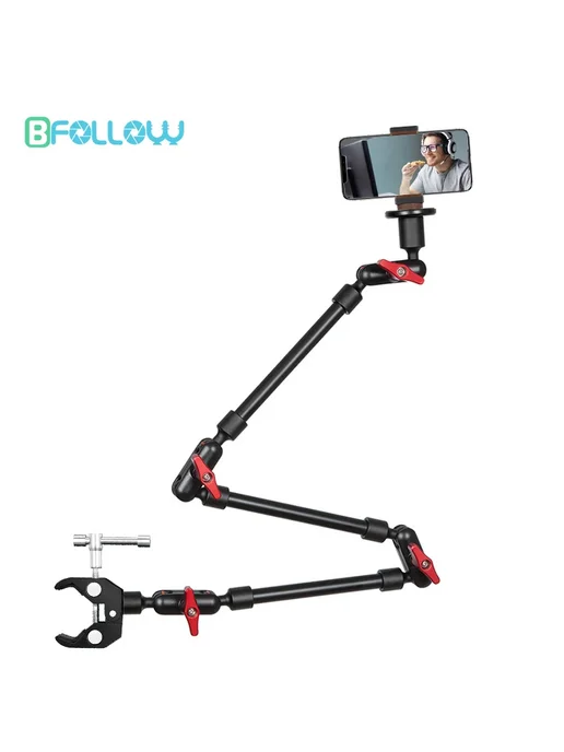 BFollow Крепление для телефона 2 секции, цвет G, красный, фото 2