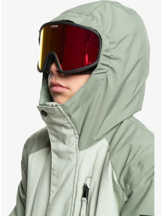 quiksilver Пуховик, зеленый, фото 5