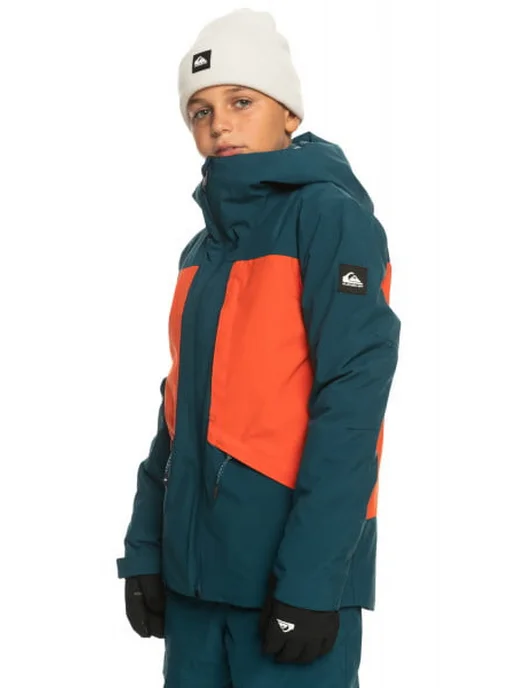 quiksilver Куртка сноубордическая, зеленый, фото 2