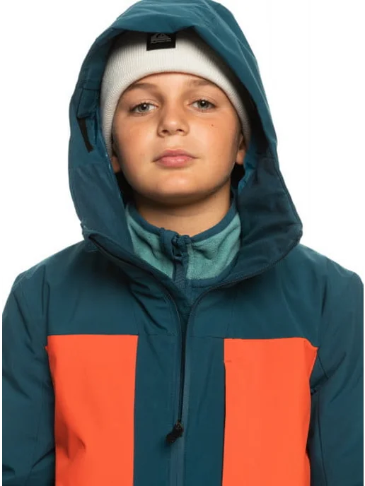 quiksilver Куртка сноубордическая, зеленый, фото 3