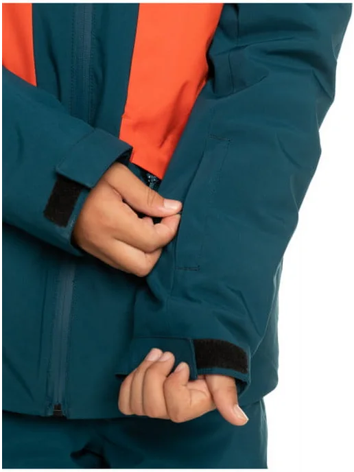 quiksilver Куртка сноубордическая, зеленый, фото 5