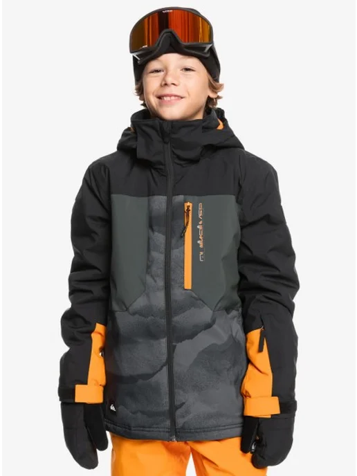 quiksilver Пуховик, черный