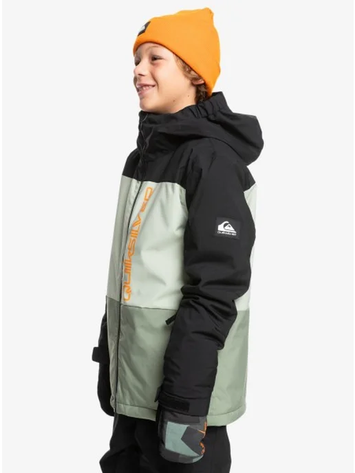 quiksilver Пуховик, зеленый, фото 2