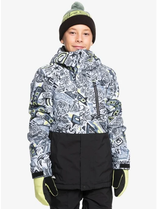 quiksilver Пуховик, серый
