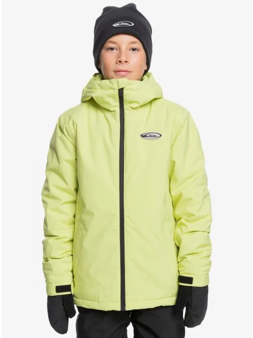 quiksilver Пуховик, желтый