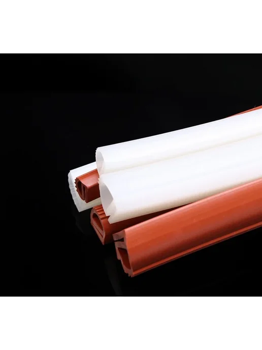 Нет бренда Силиконовая уплотнительная лента E-образная белая 14x12mm, 1, белый