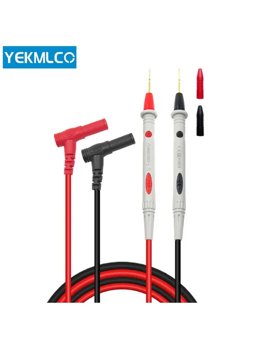 Нет бренда Тестовые провода YEKMLCO для мультиметра 20A 1000V, 20A 1000V, фото 4