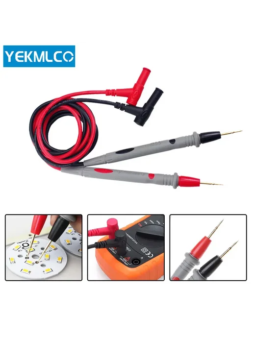 Нет бренда Тестовые провода YEKMLCO для мультиметра 20A 1000V, вариант, фото 3
