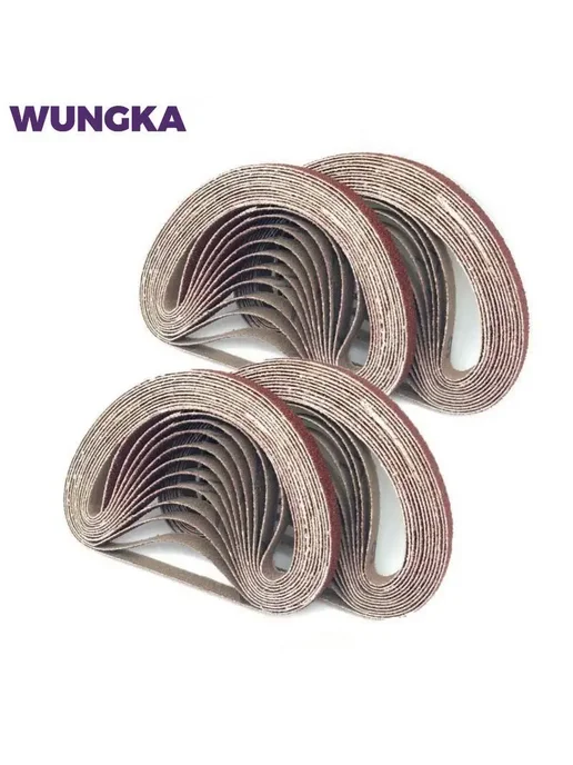 WUNGKA Шлифовальные ленты 453x15mm, Girt60-10pcs, Girt120-10pcs, фото 5