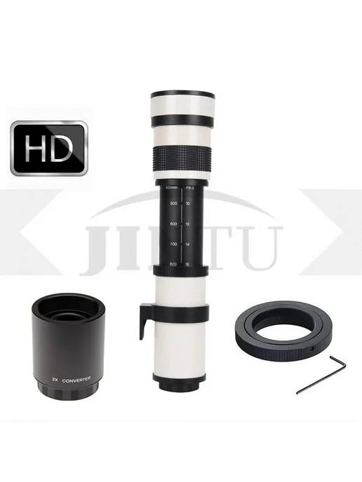JINTU 420-800 мм, Olympus, зум-объектив, Объектив Sony