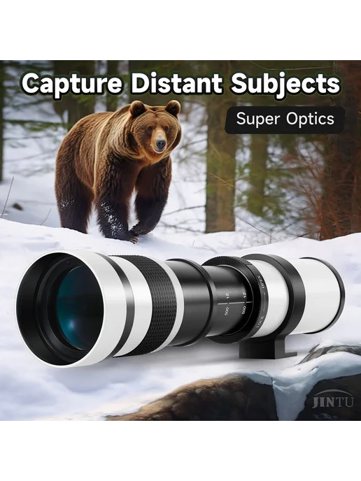 JINTU 420-800 мм, Olympus, зум-объектив, Объектив Sony, фото 2