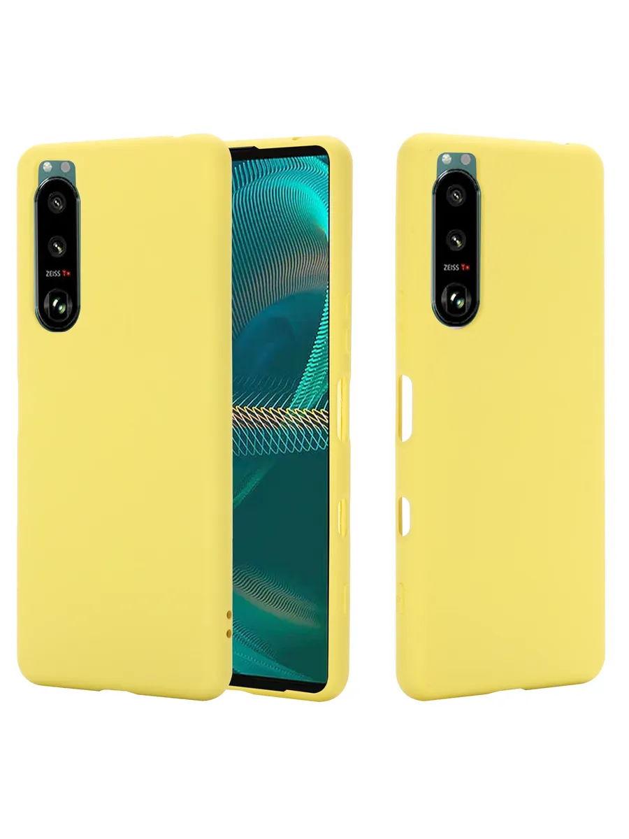 Жидкий силиконовый чехол для Sony