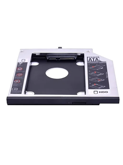 Нет бренда 12,7 мм 2nd SATA HDD SSD жесткий диск Caddy для Dell Optiple, вариант, фото 3