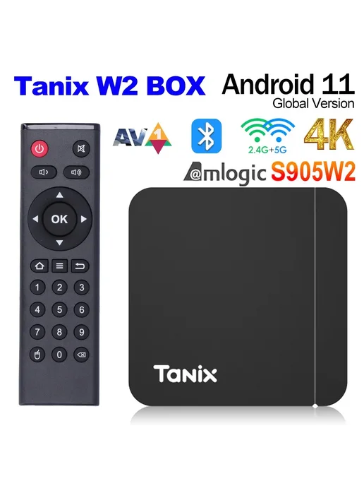 tanix W2 Android 11 ТВ-приставка 2 16 ГБ, UK Plug, 16 ГБ, фото 2