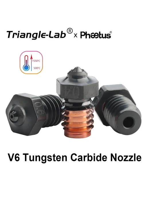 Trianglelab Форсунка Phaetus V6 TC 0.8mm, вариант, фото 2