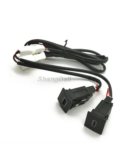 Автомобильное USB зарядное устройство VW Golf 6 MK6 Jetta 5, разъем для 6 MK6, фото 6