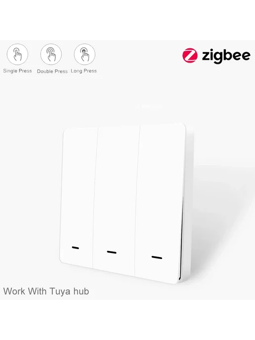 YSRSAI Беспроводной ZigBee выключатель 3-кнопочный Battery Switch-3, вариант, фото 3