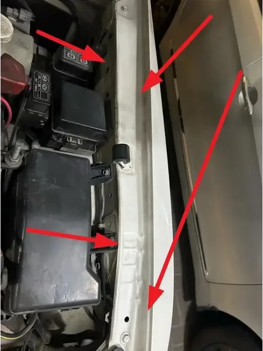 GDDT Резиновое уплотнение для капота Pajero 4th 5902A016 V90, упл, вариант, фото 4