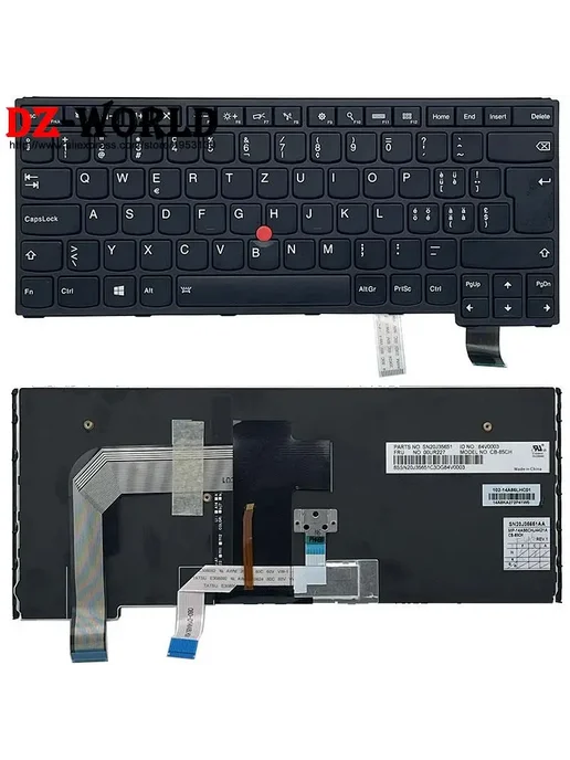 DZ-WORLD Клавиатура для Lenovo ThinkPad S3 Yoga, Yoga 14, Yoga 460, P, вариант, фото 3