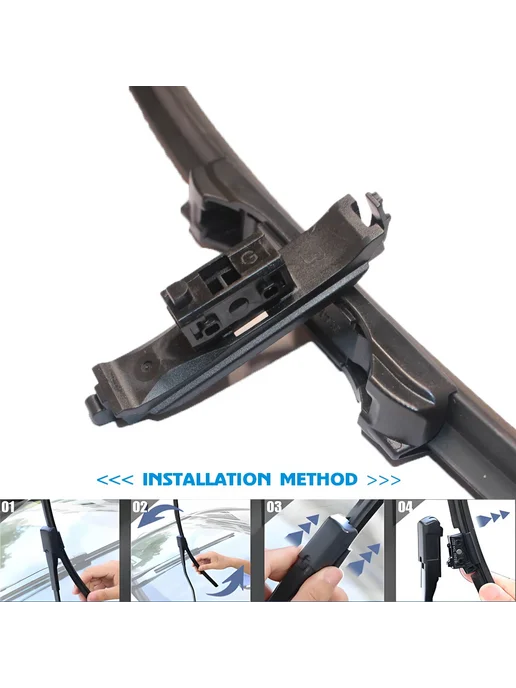 adohon Щетка стеклоочистителя 26" Черный Mercedes, черный