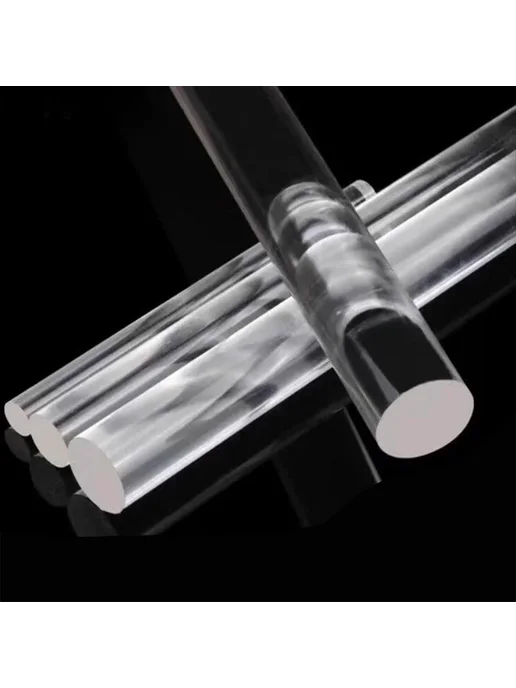 Нет бренда Прозрачный акриловый пруток 2-100 мм 40mm, Length 100mm 1pc, 2-100 40mm Length 100mm