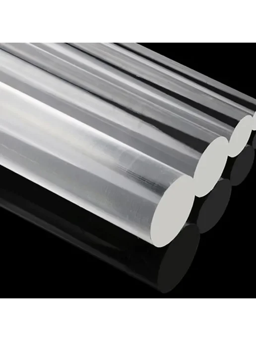 Нет бренда Акриловый пруток прозрачный 6 мм x 300 мм (10 шт.), 10 шт, фото 5