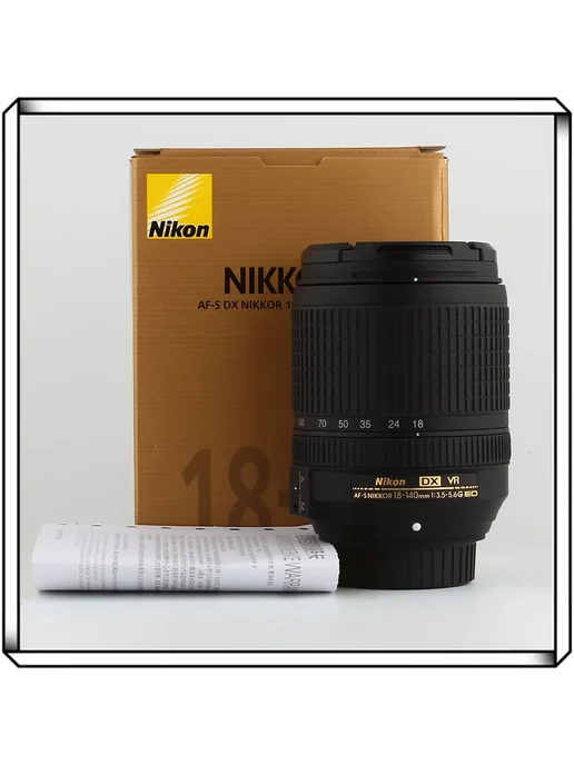 nikon Объектив для фотоаппарата 35 mm f 1.8G AF-S DX Nikkor, 18-140 мм, фото 6