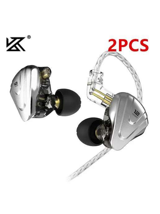 KZ ZSX Terminator проводные внутриканальные наушники black m, черный, фото 2