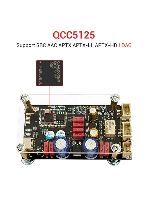 occkic QCC5125 Bluetooth 5.1 Аудио Декодер APTX LDAC, вариант