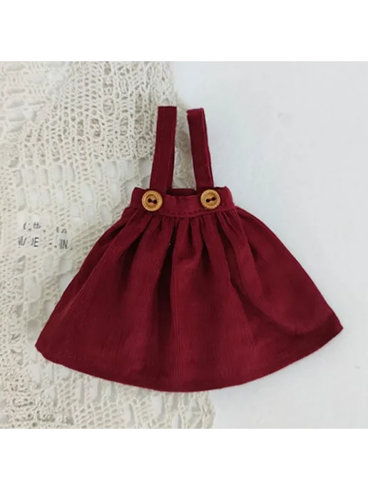 Me and Toy Кружевное платье для куклы Licca Ymy Azones Ob24 Ob27, розовый, фото 5