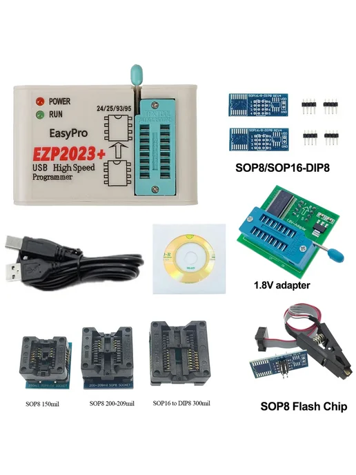 sincere&promise USB программатор EZP2023 Package 4, вариант