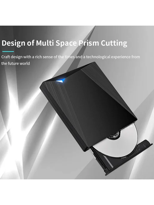 TISHRIC Внешний оптический привод USB 3.0, вариант, фото 4